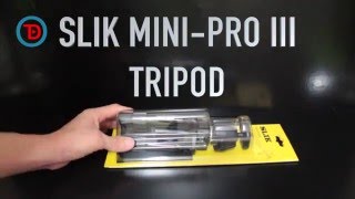 Slik Mini-Pro III Tripod Kutu Açılımı ve İnceleme