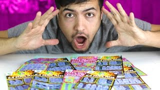 $4,000,000 VS $250,000,000 SCRATCH CARD X10...!!!