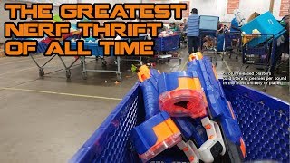 Thrifting TWO NERF INFINUS BEFORE RELEASE?! | Walcom S7
