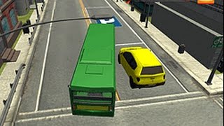 City Bus Parking - Parking Games Online Free - Car Parking Game 3D - Bus Parking 3D