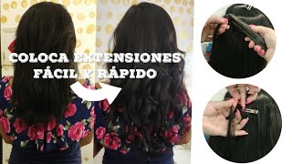 Como poner extensiones de keratina paso a paso / Lilyymakeuup