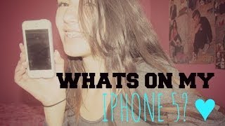 What's on my iPhone 5? ♥