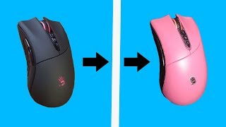 Покраска мыши / моддинг #1 / a4tech bloody v3
