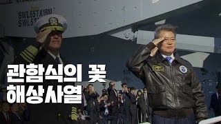 관함식의 꽃 해상사열...美 항모 등 39척 출동 / YTN