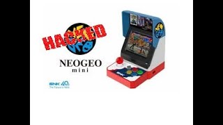 Hacking Neo Geo Mini Japanese version + Resizing all Artwork Images at one command, part1