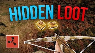 LUCKY STASH LOOT FIND! - Rust Solo