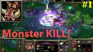 DoTa 6.83d - Бристлбек в мид | гайд! ★ Monster kill! #1