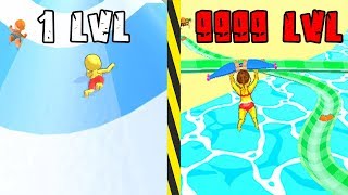 Aquapark.io ALL LEVELS! Aquapark.io WORLD RECORD!