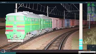 Trainz A New Era stream- ВЛ8 на карте Крым