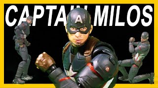 STOP MOTION: Captain America dances like a butterfly (Ricardo Milos parody. Dance Cover, ロナウ自慰ニョ NND
