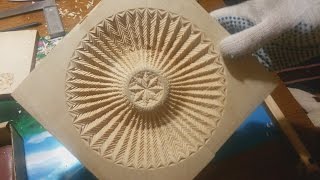 Геометрическая резьба по дереву (3D) Часть 1 (не для начинающих)