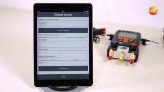 testo 550/557 (Версия 2015): 06. Мобильное приложение. Создание отчётов