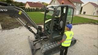 Volvo ECR50D Compact Excavator promotional video