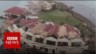 Hurricane Irma: British Virgin Islands devastation - BBC News