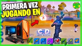 Mi PRIMERA VEZ JUGANDO en PC - Creative Destruction!! | Lobo Jz