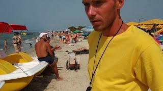Турбаза "Черномор". Лазурное 2019 Цены. Море, набережная,пляж пансионат "Гилея"