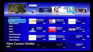Panasonic VIERA Connect - Market and Apps Demo