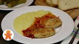 Куриные Котлеты с Творогом и Овощами ✧ Куриные Творожники