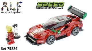 Lego Speed Champions 75886 Ferrari 488 GT3 Scuderia Corsa - Lego Speed Build Review