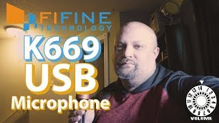 Fifine K669 USB Microphone | Great Budget USB Mic! | Testing Against Blue Snowball