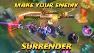 MAKE YOUR ENEMY SURRENDER - ALUCARD RAMPAGE MOBILE LEGENDS