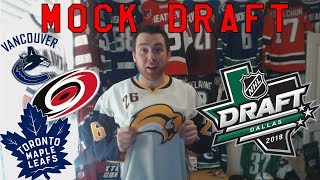 MY 2018 NHL MOCK DRAFT! HOT TAKES.