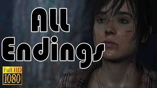 Beyond Two Souls ALL ENDINGS Walkthrough - FULL GAME -  Beyond Two Souls Gameplay Part 1