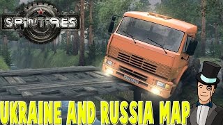 Spintires - UKRAINE AND RUSSIA MAP MOD