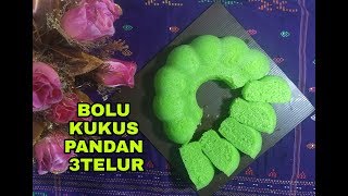 BOLU KUKUS PANDAN 3 TELUR
