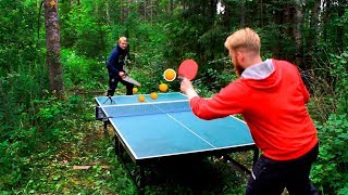 Ping Pong in a Forest I Pongfinity