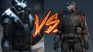 Силовая Броня VS Экзоскелет