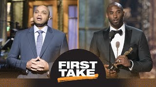 First Take reacts to Charles Barkley's and Kobe Bryant's SNL and Oscars comments | First Take | ESPN