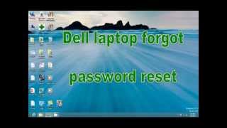Forgot Dell laptop password