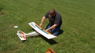 Mark 16 years old second nitro balsa flight ever