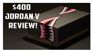 Jordan x Bape? Jordan V PRM On Foot Review!