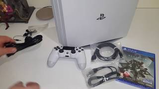 Ps4 Pro White Destiny 2 Белая Unboxing / Распаковка + Vertical Stand / Вертикальная подставка