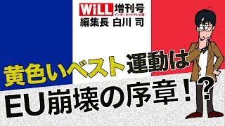 【白川 司】黄色いベスト運動はEU崩壊の序章！？【WiLL増刊号 #041】