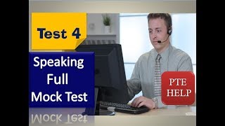2018 PTE Real Speaking Full Mock Test 4 || Prepares you for the real PTE exam
