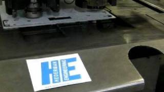Twin Head Boschert Punching Machine - Hederman Engineering