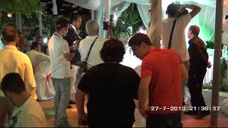 Γαμος Ναυπλιο 27 7 2013 Εισοδος ζευγαριου
