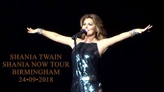 SHANIA TWAIN: NOW TOUR 2018 - Birmingham (24-09-18)