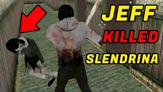 Jeff killed Slendrina | Jeff The Killer VS Slendrina | Poison Games