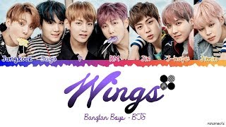 BTS (방탄소년단) - 'Outro: Wings' Lyrics [Color Coded Han_Rom_Eng]