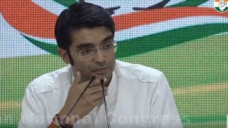 LIVE: Jaiveer Shergill addresses media at Congress HQ