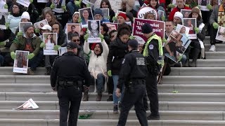 Raw Video: Police Arrest 182 Protesters at Capitol