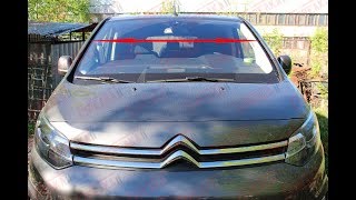 Дефлектор "Стрелка-2" для CITROEN SPACETOURER I 2016-2018г.в. - strelka11.ru