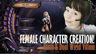 Let's Play DC Universe Online! Character Creation & Villain Gameplay LIVE Twitch TV.
