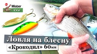 Рыбалка и Ловля на спиннинг  Ловлю щуку Блесна Крокодил Mister Cro