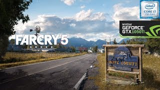 Far Cry 5 Gameplay - i7 7700HQ & GTX 1050Ti