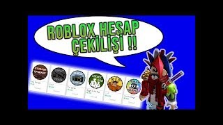 Robuxlu Hesap Çekilişi / Roblox Hesap / Roblox